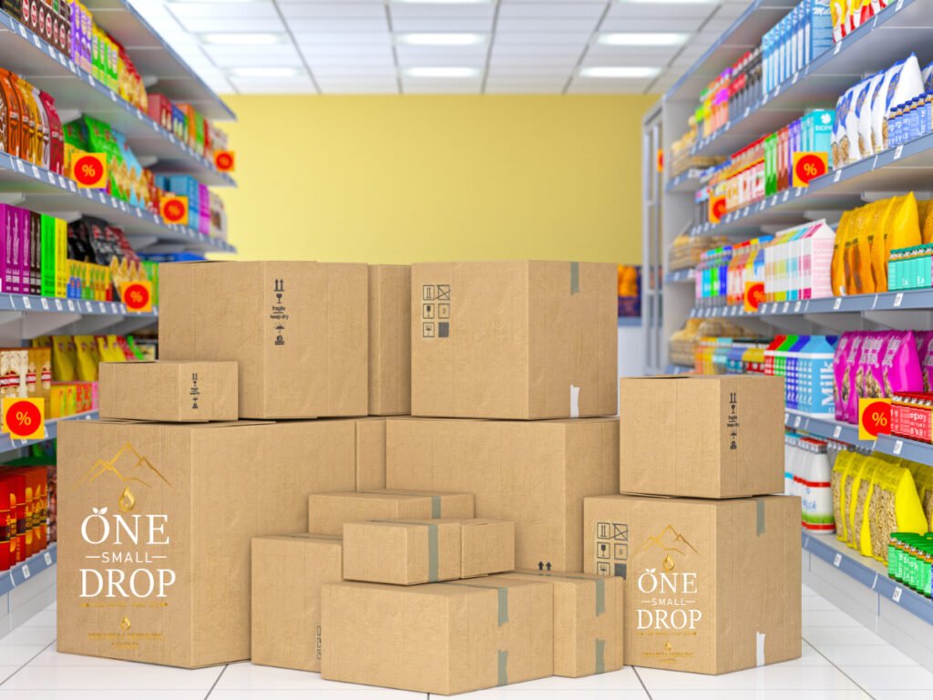 one small drop packaged drinking water retail distribution